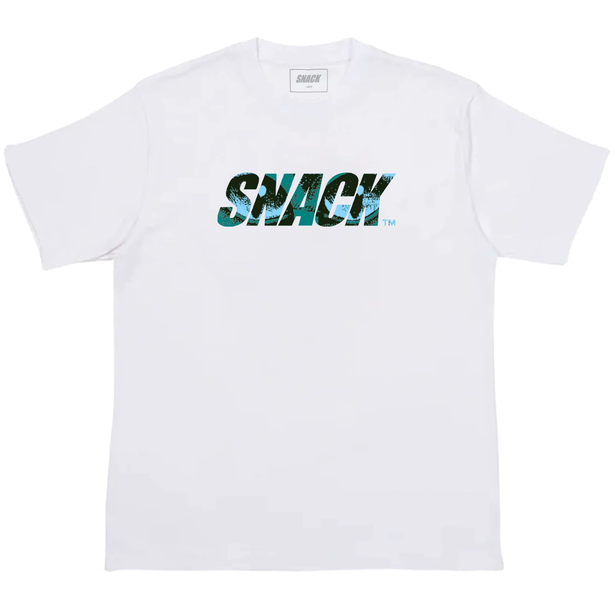 Snack Strange Eyes Tee - White