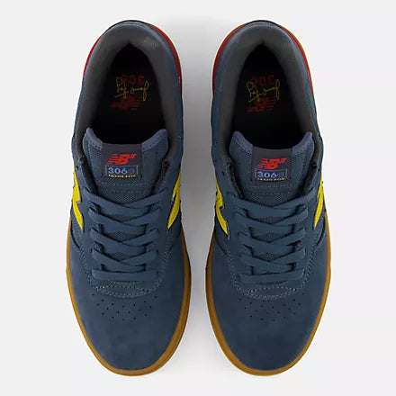 New Balance Numeric 306 Cup - Blue/Yellow