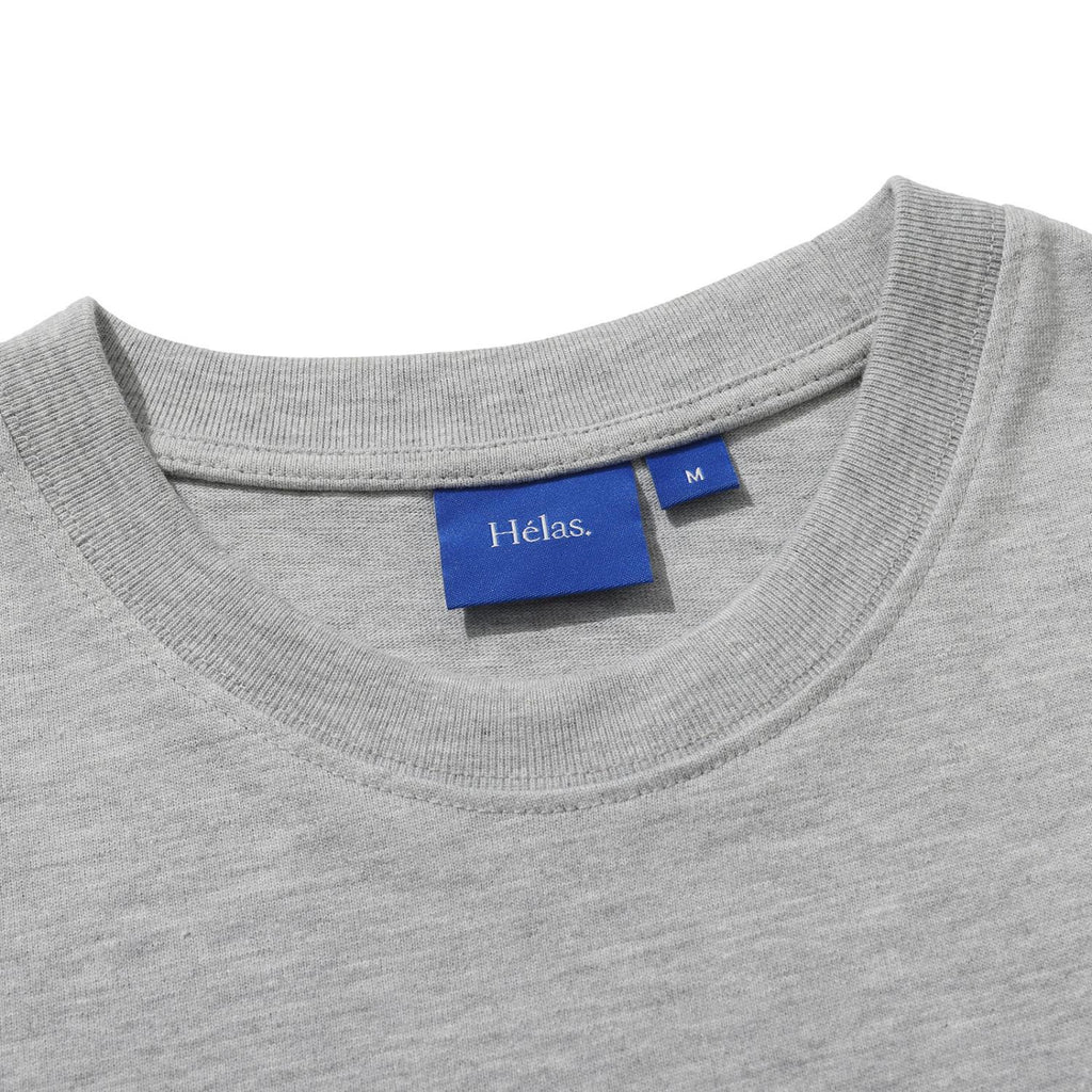 Helas Veritas Tee - Heather Grey