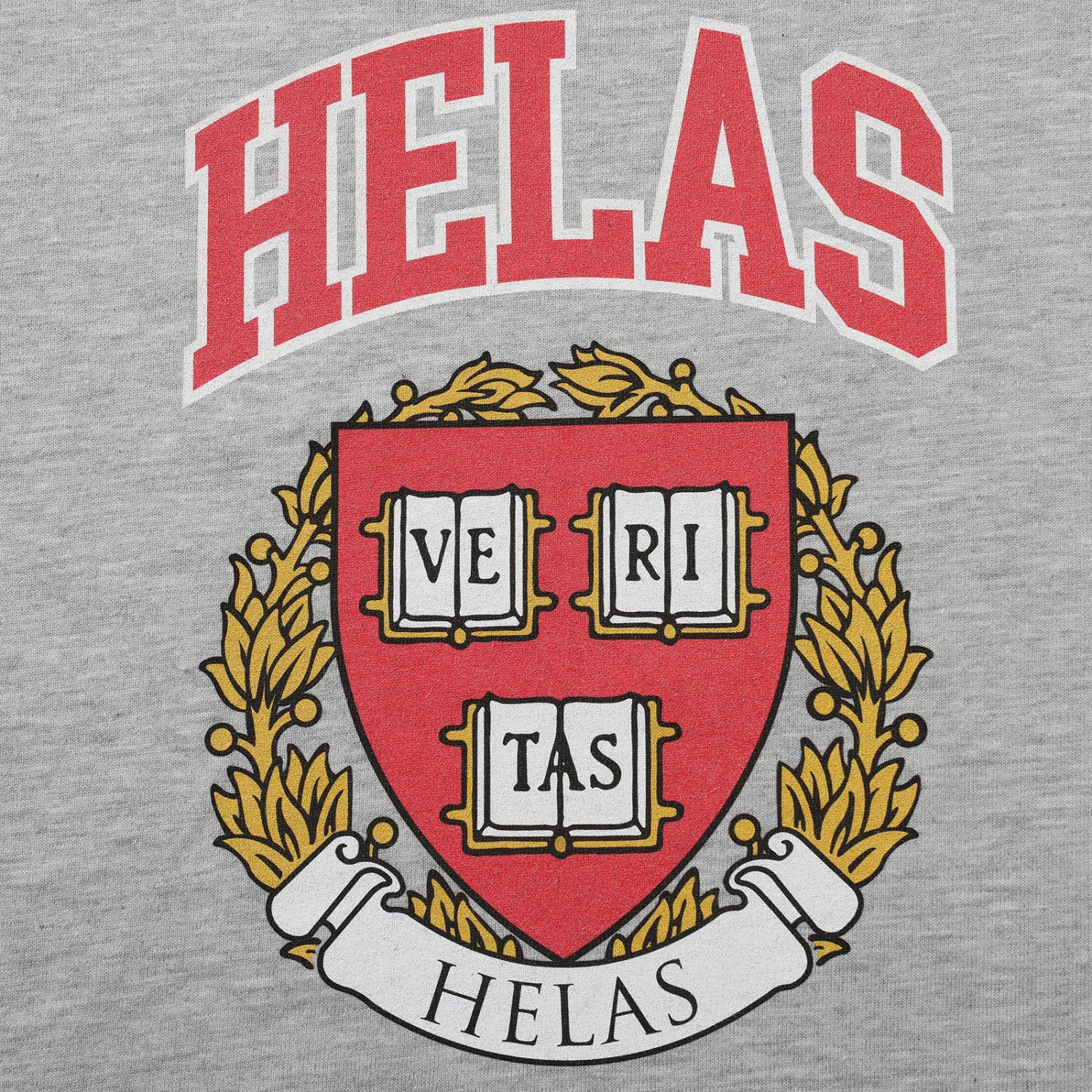 Helas Veritas Tee - Heather Grey