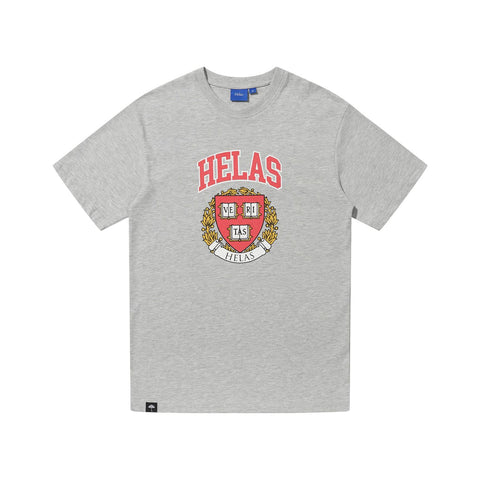 Helas Veritas Tee - Heather Grey