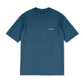 Magenta Pomme Tee Petrol Blue