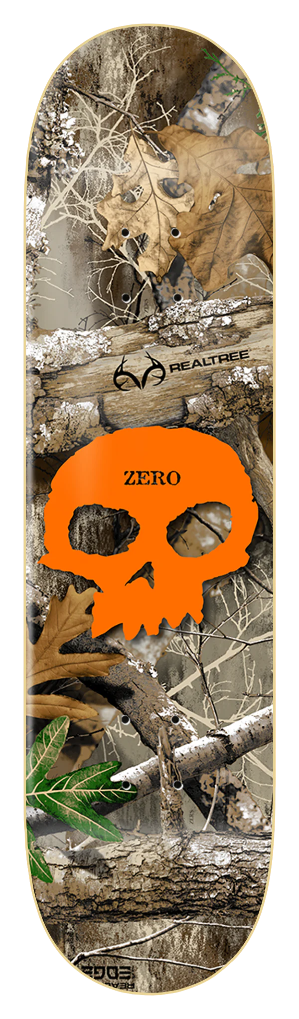 Zero X RealTree Orange Skull Deck