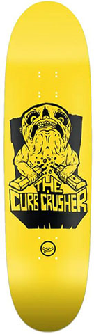 Roger Team Curb Crusher Shaped Deck