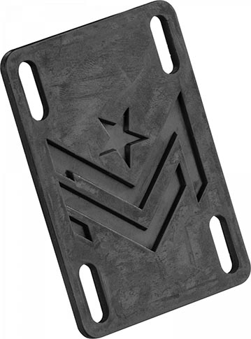 Mini Logo Risers Rubber 1/8"