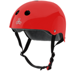 Triple 8 Certified Sweatsaver Helmet - Red Gloss