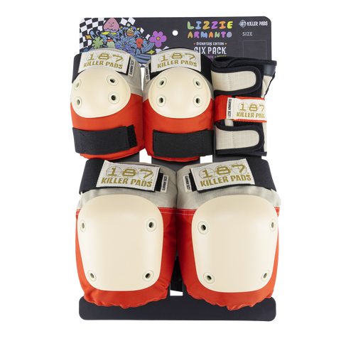 187 Killer 6-Pack Combo Pad Set – FARGO SKATEBOARDING 187 Killer 6-Pack Combo Pad Set – FARGO SKATEBOARDING
