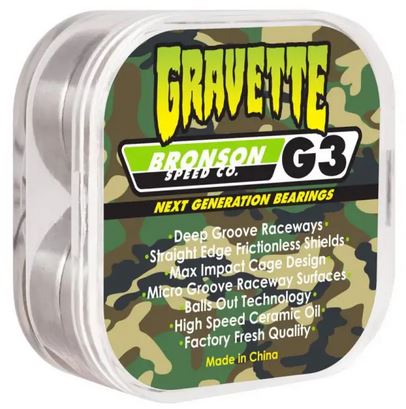 David Gravette Bronson G3 Bearings