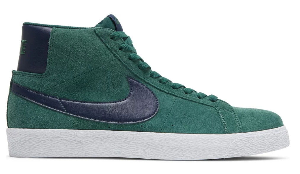 Nike SB Zoom Blazer Mid - Noble Green/Midnight Navy – FARGO