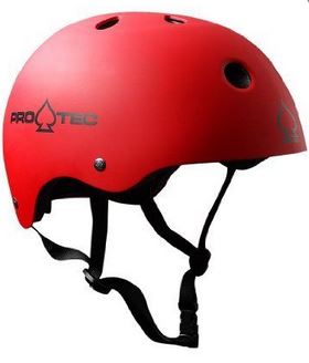Pro-Tec Classic Skate Helmet - Matte Red