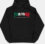 Thrasher Mexico Flame Hoodie - Black